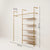 KIM 2 OAK – 5 shelves | gold