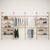 KIM DOUBLE 4 OAK – 10 shelves | gold