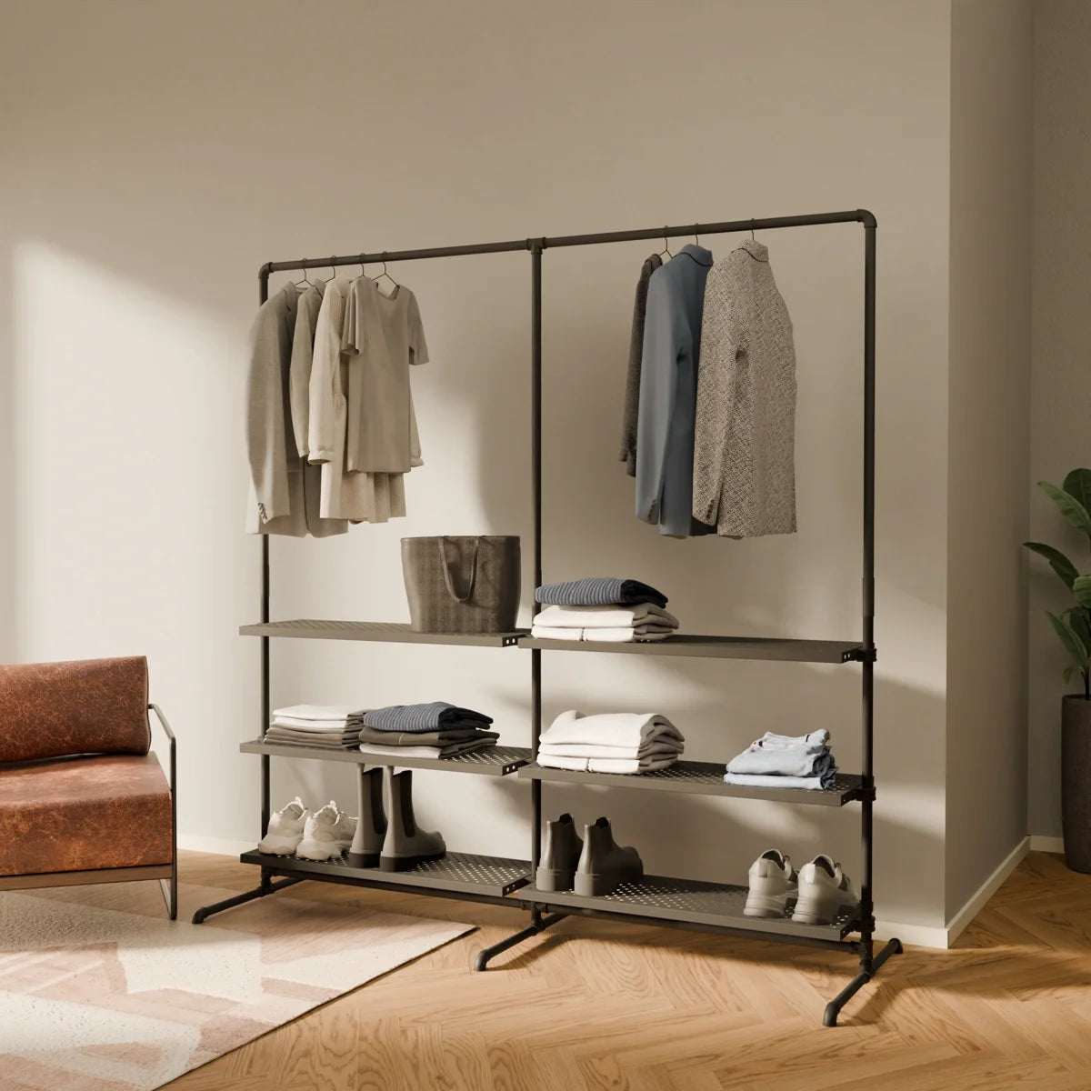 LAS 2 METAL – 6 shelves