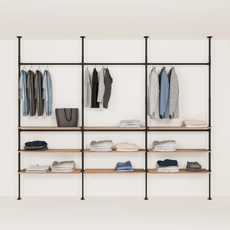LOFT 3 OAK – 9 shelves