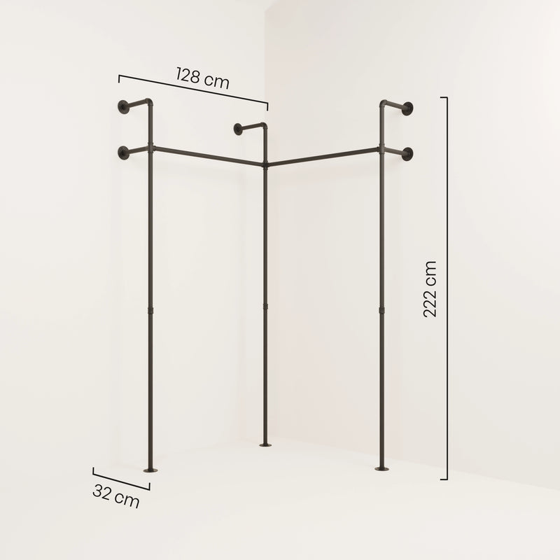KIM EDGE 2 – Coat rack corner | industrial design