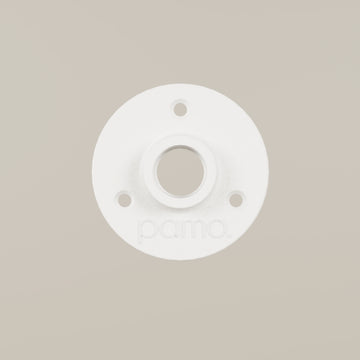 Plate 3/4" – White