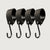 S-hooks – Set of 4 | With Rubber Loop
