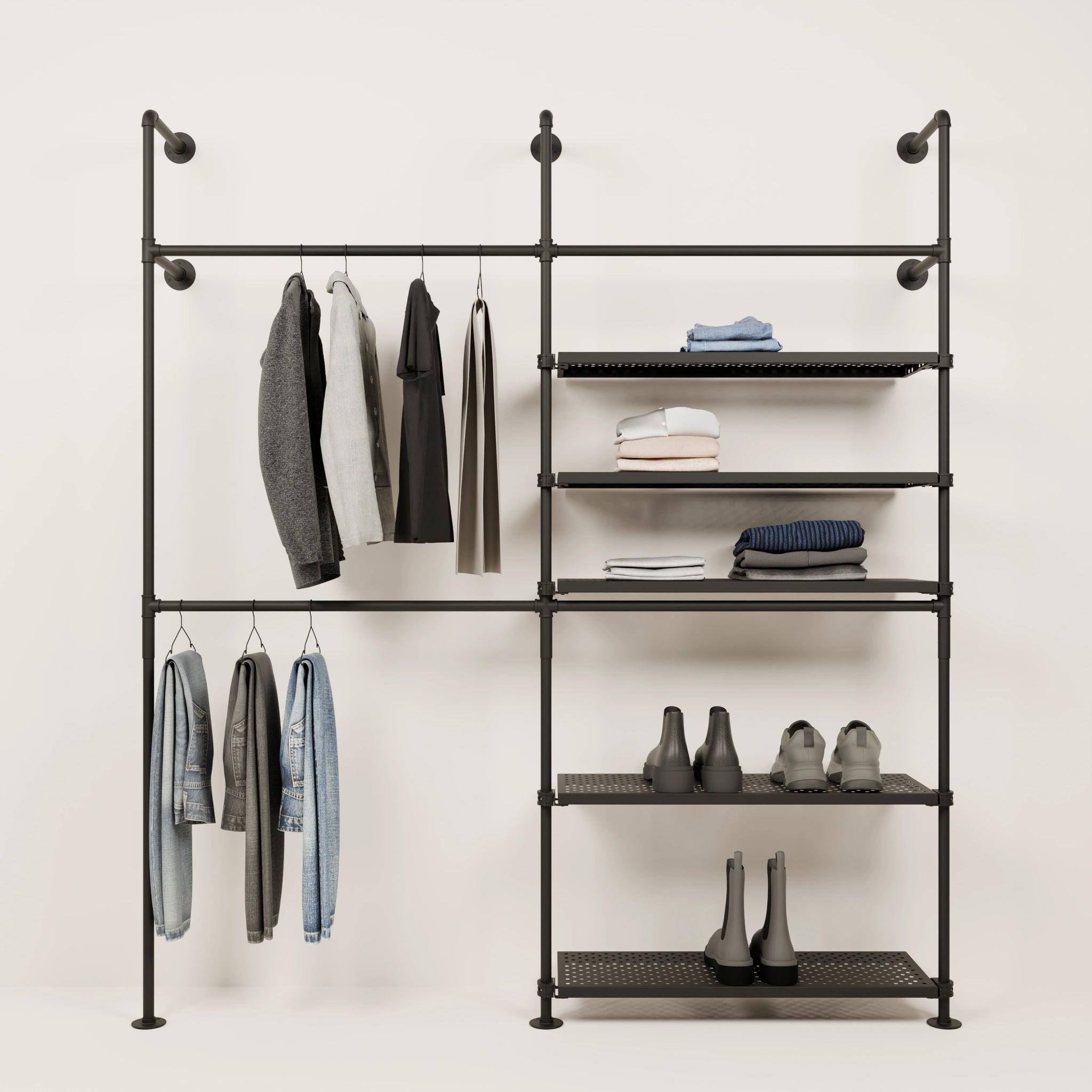 KIM DOUBLE 2 METAL – 5 shelves on the right