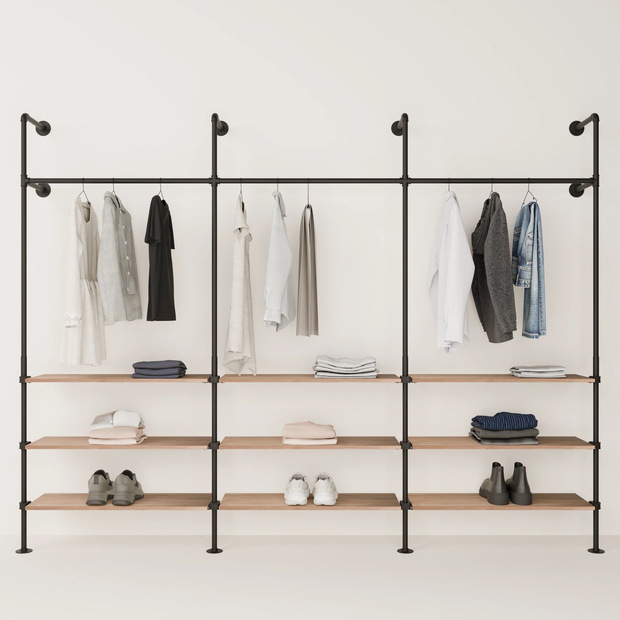 KIM 3 OAK – 9 shelves