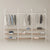 KIM 3 OAK – 9 shelves | white