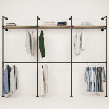 KIM DOUBLE 3 OAK – 3 top shelves