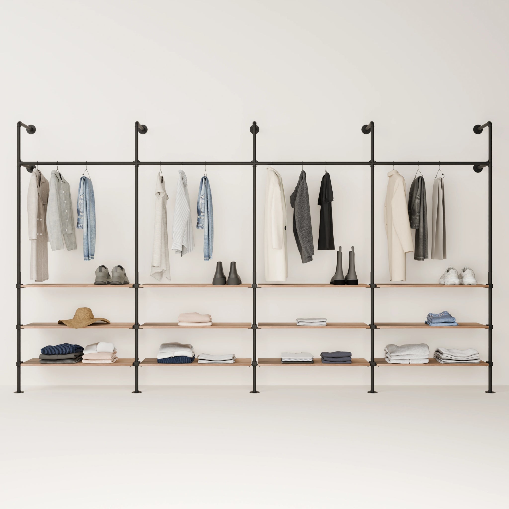 KIM 4 OAK – 12 shelves