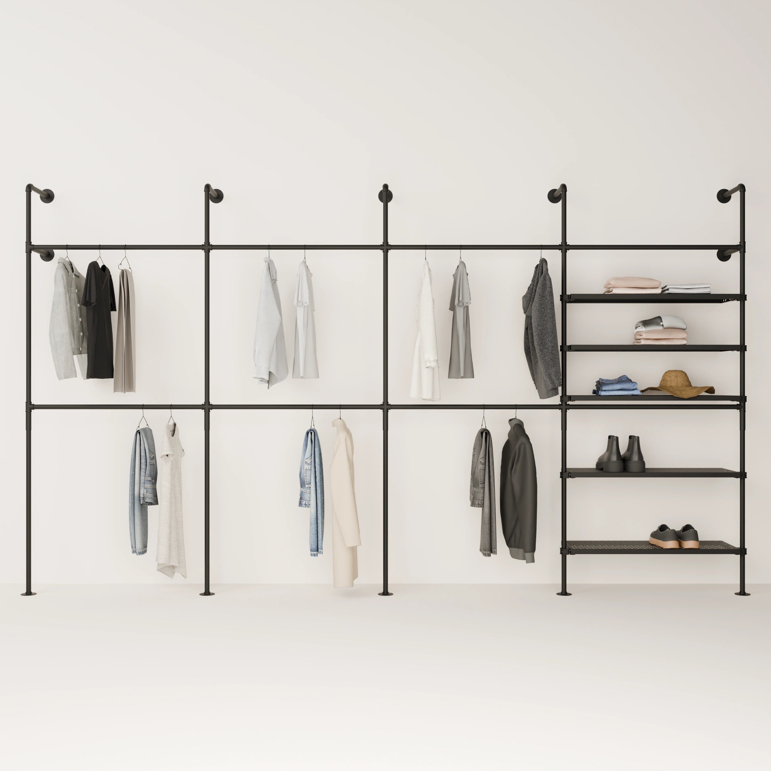 KIM DOUBLE 4 METAL – 5 shelves