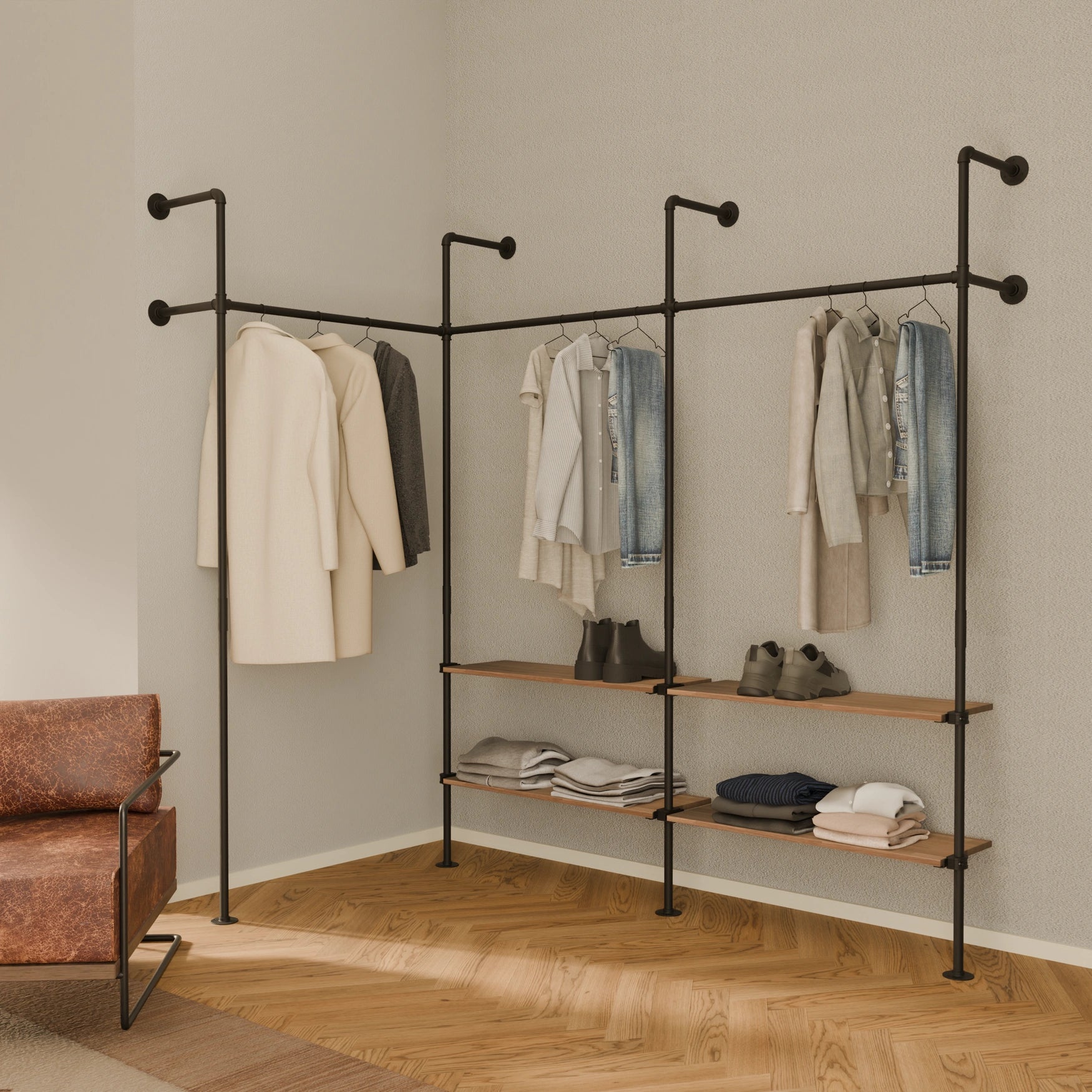 KIM EDGE 3 OAK – 4 shelves