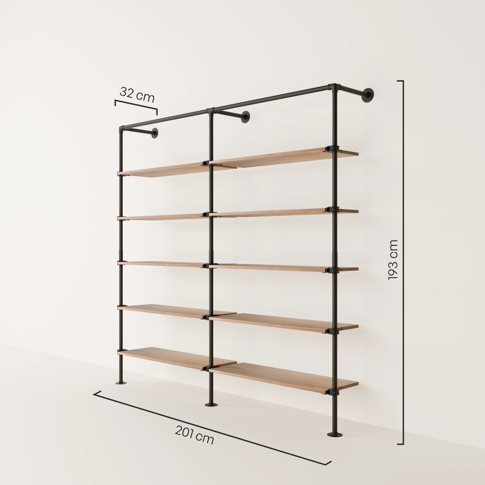 TIM 2 OAK – 10 shelves