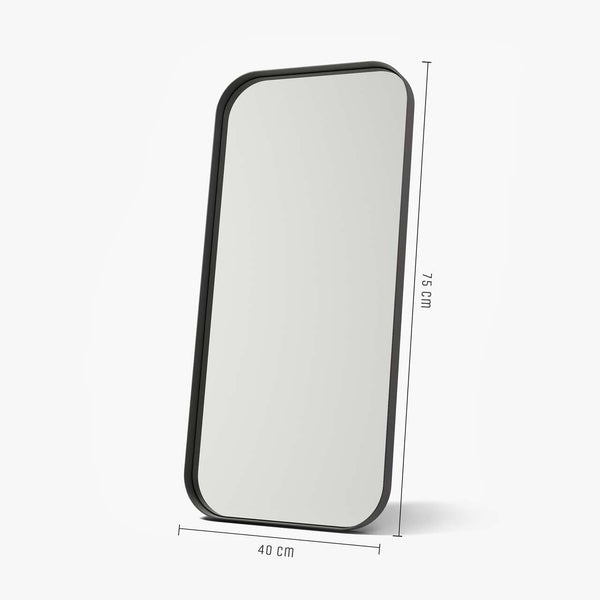 Mirror - incl. mounting material for clothes rail and clothes rack